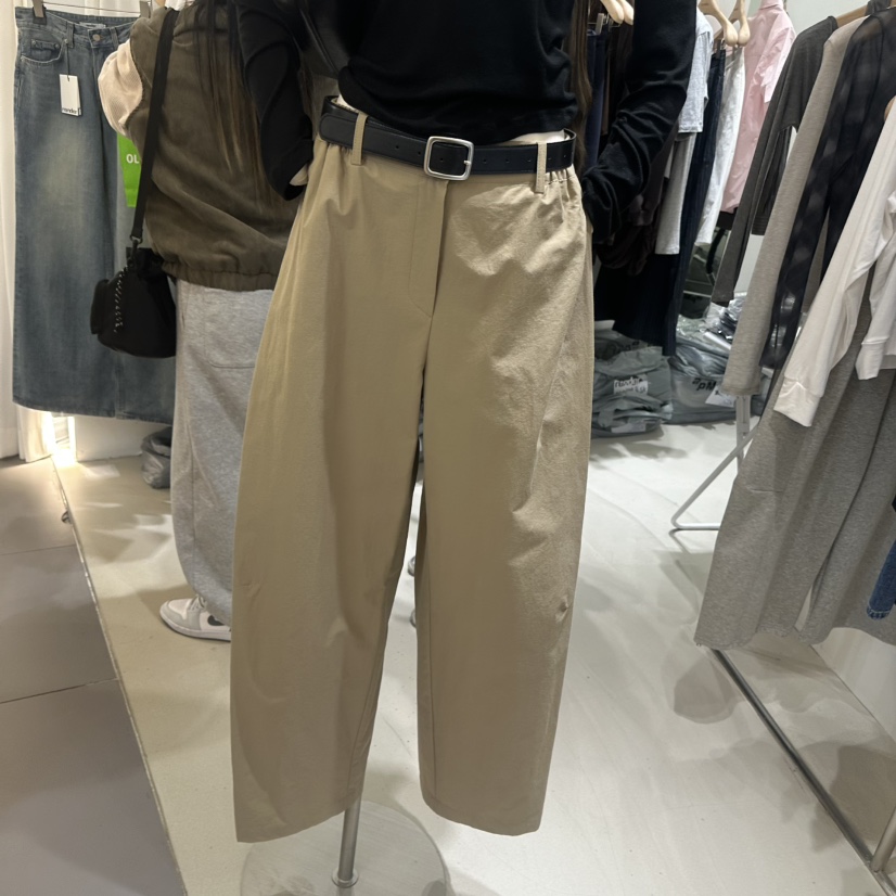 RENDER韓國直郵女裝新品26春夏推薦時尚職業休閑褲不含腰帶RENDER休閑褲圖色1