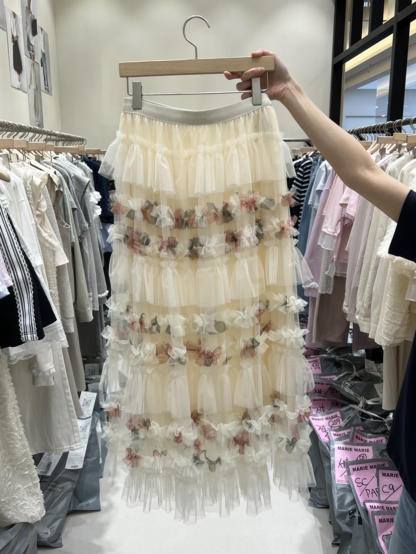 MARIE MARIE東大門直郵女士新款休閑推薦真品職業26春夏長裙MARIE MARIE長裙