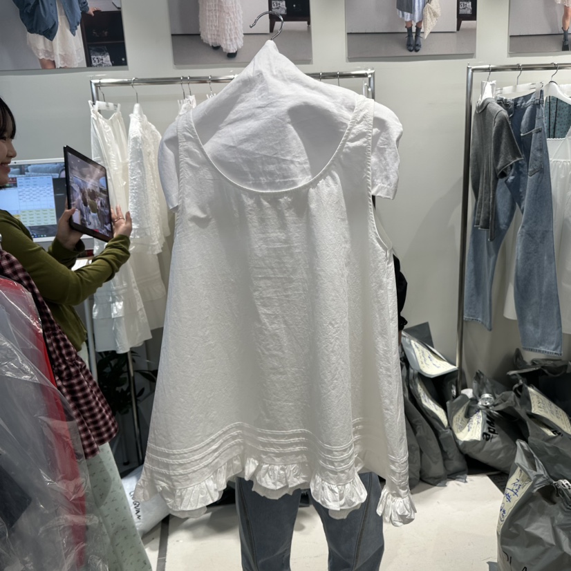 OLI SEOUL韓國直郵女裝新品職業熱賣人氣26春夏吊帶背心OLI SEOUL吊帶/背心