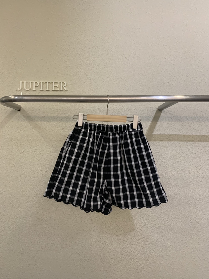 JUPITER東大門實拍女裝新品時尚熱賣休閑真品26春夏推薦短褲JUPITER短褲圖色4黑色