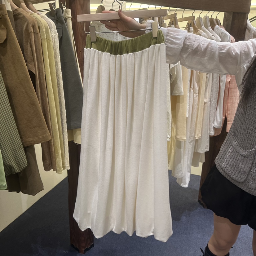 FURE東大門直郵女士新品真品26春夏職業推薦休閑熱賣長裙FURE長裙圖色2