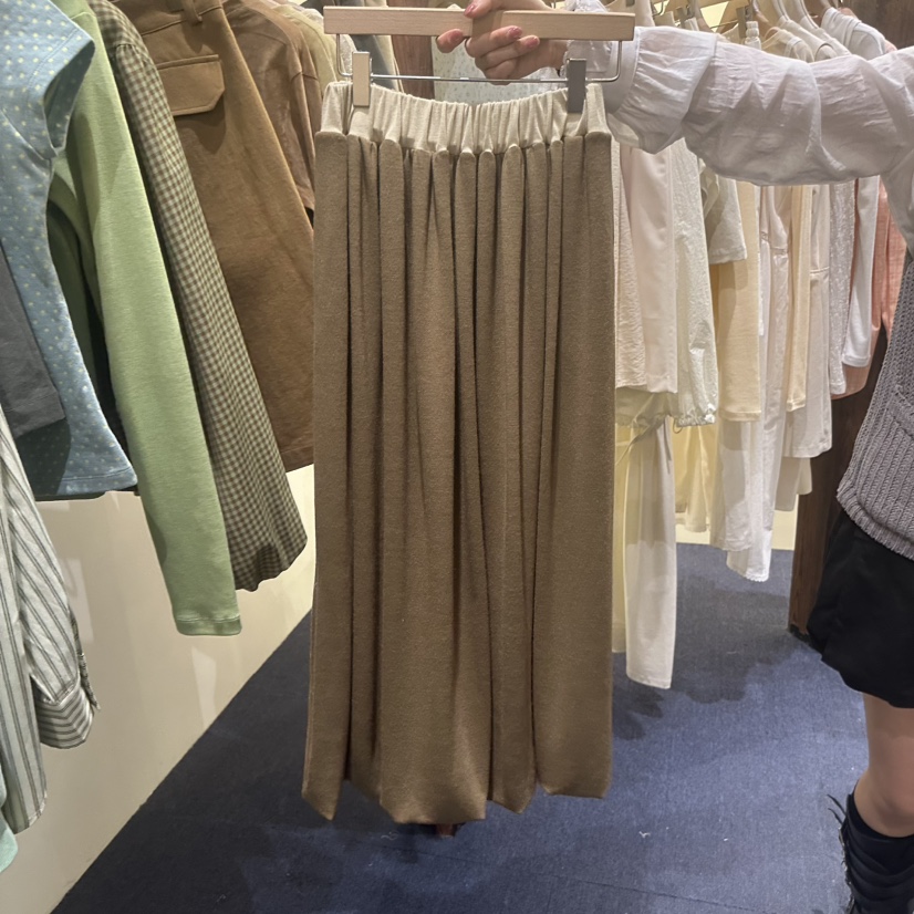 FURE東大門直郵女士新品真品26春夏職業推薦休閑熱賣長裙FURE長裙圖色3