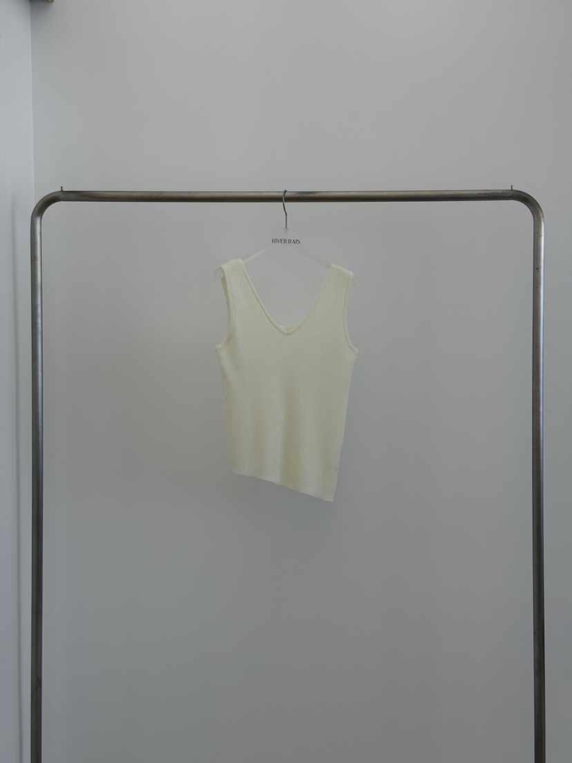 RIVER RAIN韓國直郵女裝新款人氣真品26春夏吊帶背心不對稱RIVER RAIN吊帶/背心圖色3