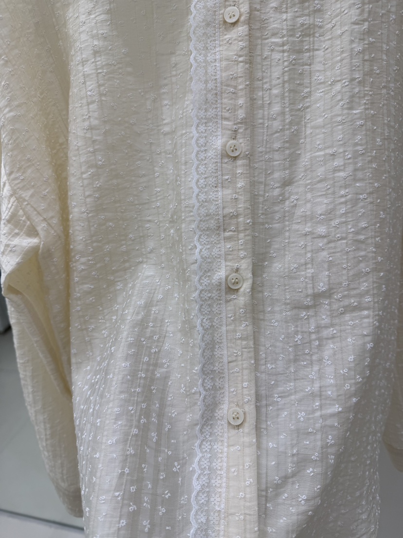 Ccds東大門實拍女裝新款推薦人氣26春夏職業休閑襯衫蕾絲衫Ccds襯衫/蕾絲衫