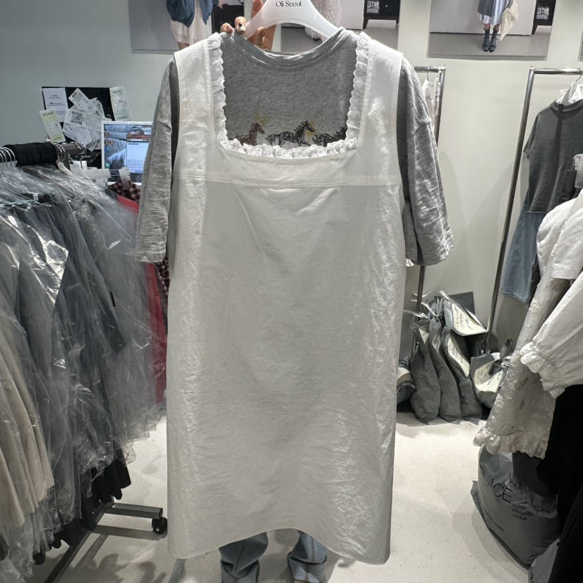 OLI SEOUL東大門直郵女裝新品真品熱賣人氣連衣裙不含內搭OLI SEOUL連衣裙圖色1