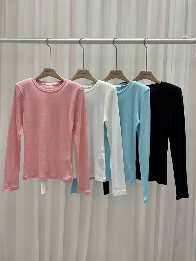 IF YOU SAY SO/PLUM-Q東大門直郵女裝新款人氣長袖T恤IF YOU SAY SO/PLUM-Q長袖T恤