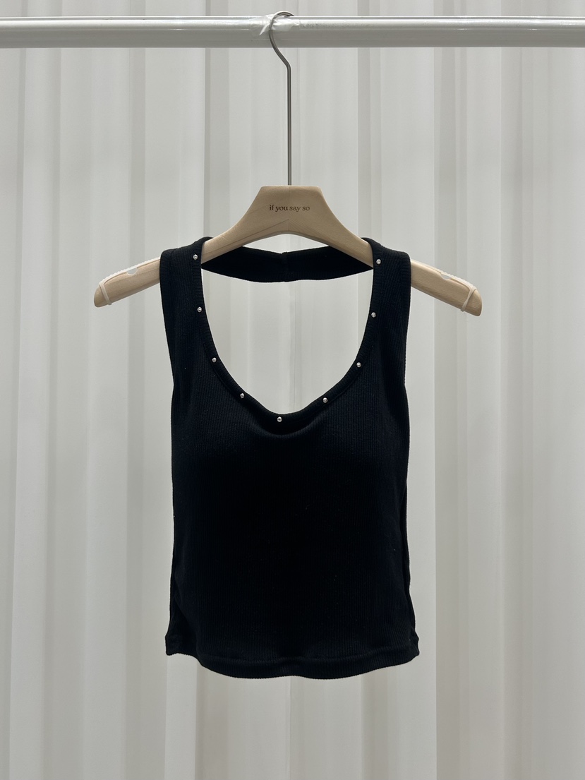 IF YOU SAY SO/PLUM-Q東大門實拍女士新款職業吊帶背心IF YOU SAY SO/PLUM-Q吊帶/背心圖色2