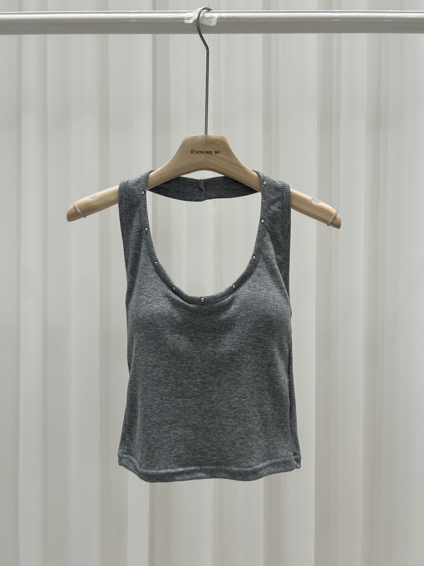 IF YOU SAY SO/PLUM-Q東大門實拍女士新款職業吊帶背心IF YOU SAY SO/PLUM-Q吊帶/背心圖色3