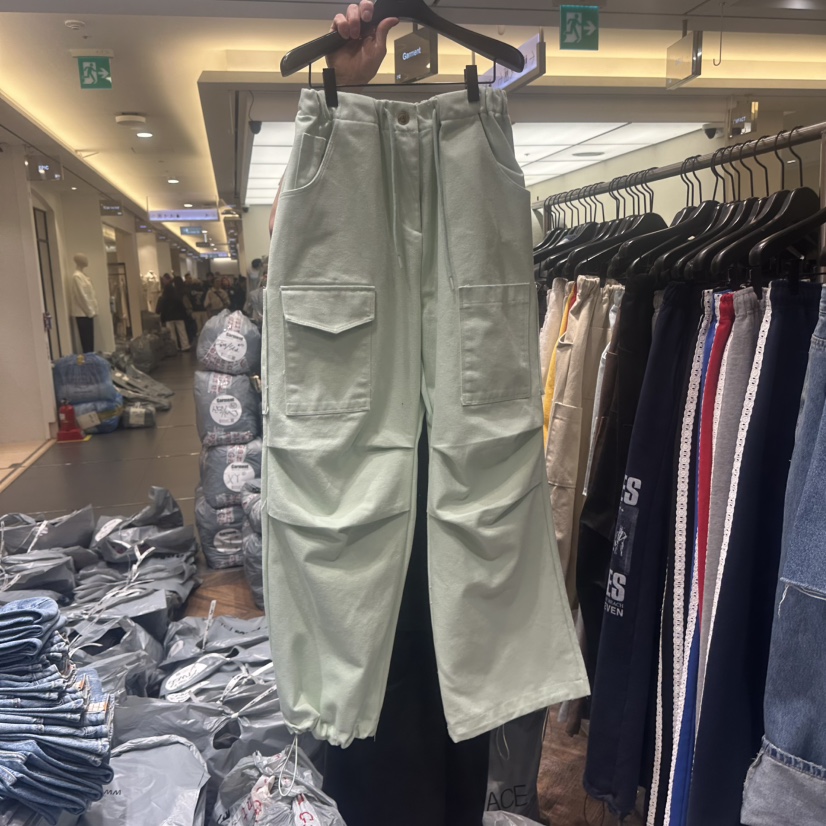 GARMENT-P韓國直郵女士新品真品時尚休閑職業推薦休閑褲GARMENT休閑褲圖色2薄荷