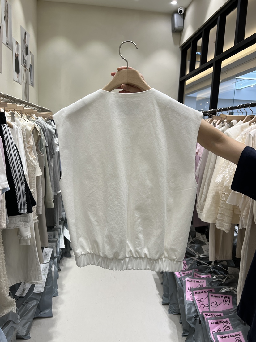 MARIE MARIE東大門代購女士新品26春夏熱賣人氣馬甲刺繡MARIE MARIE馬甲
