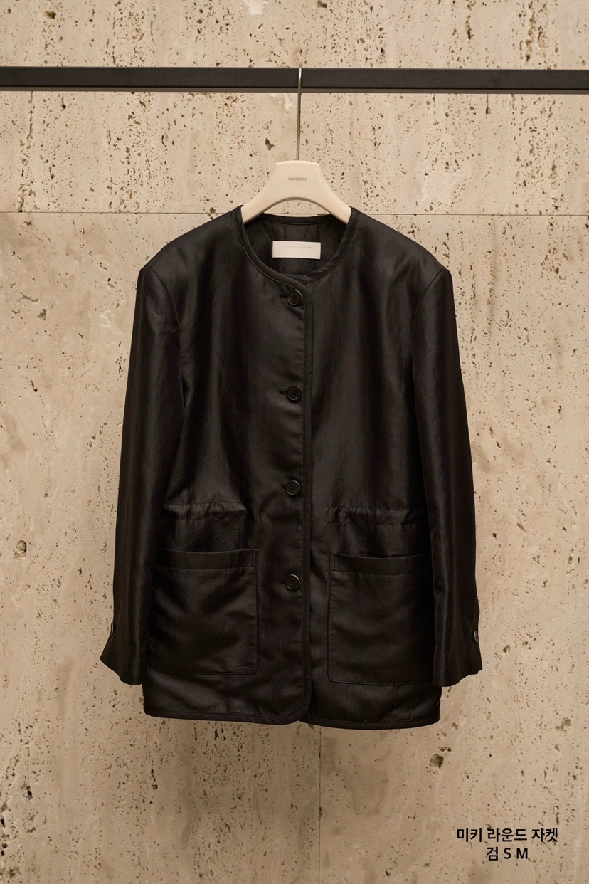 BLOSSOM東大門代購女士新款真品人氣時尚職業熱賣休閑皮衣BLOSSOM皮衣圖色1