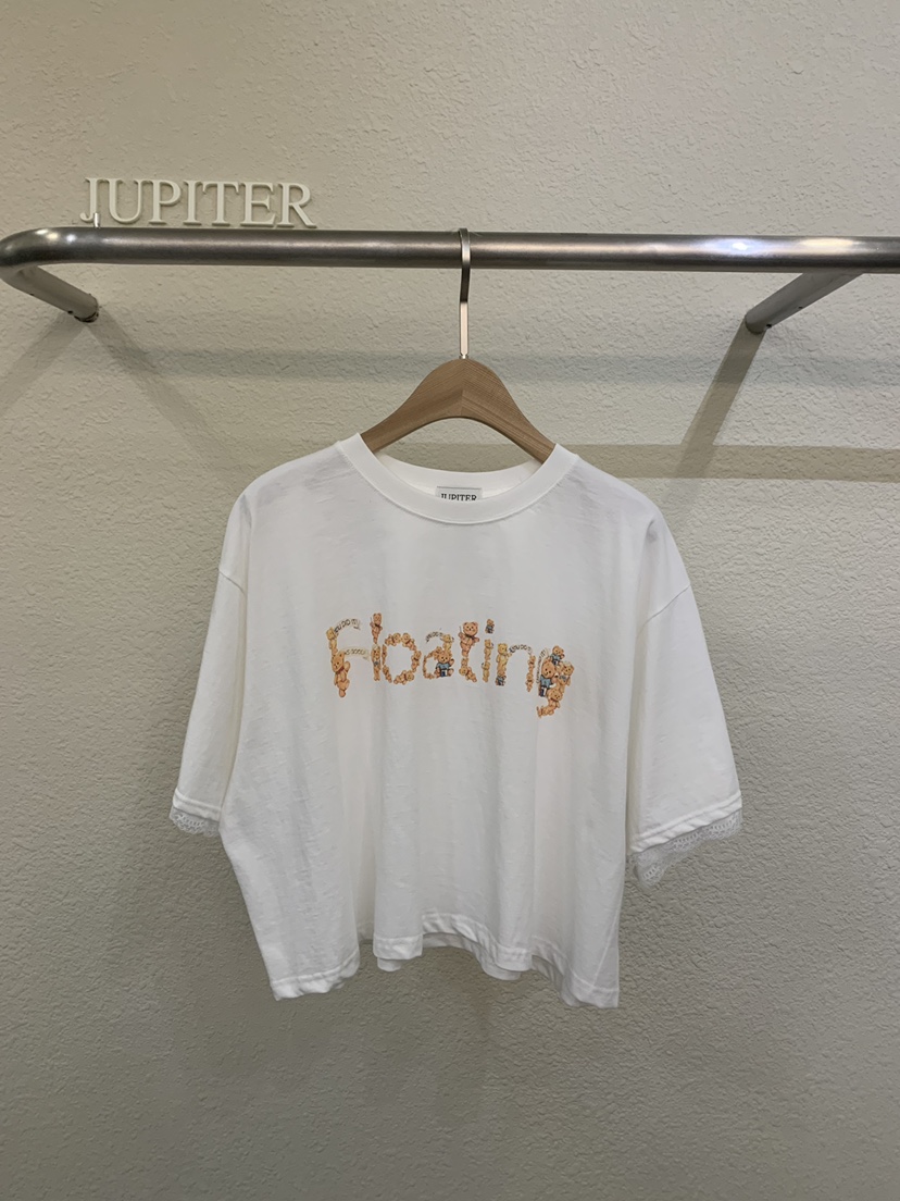 JUPITER東大門實拍女士新款時尚休閑推薦人氣職業熱賣T恤JUPITERT恤圖色1