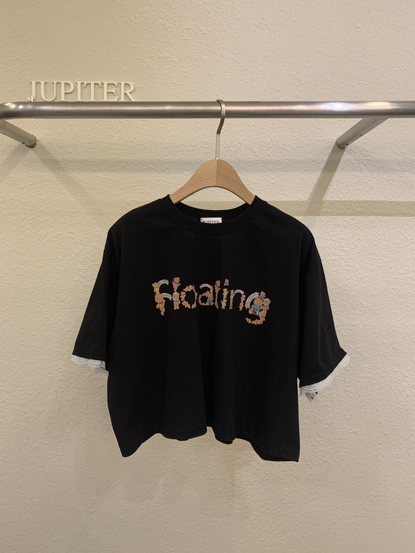 JUPITER東大門實拍女士新款時尚休閑推薦人氣職業熱賣T恤JUPITERT恤圖色2