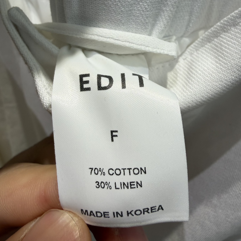 EDIT韓國直郵女裝新品職業26春夏熱賣休閑人氣時尚推薦馬甲EDIT馬甲