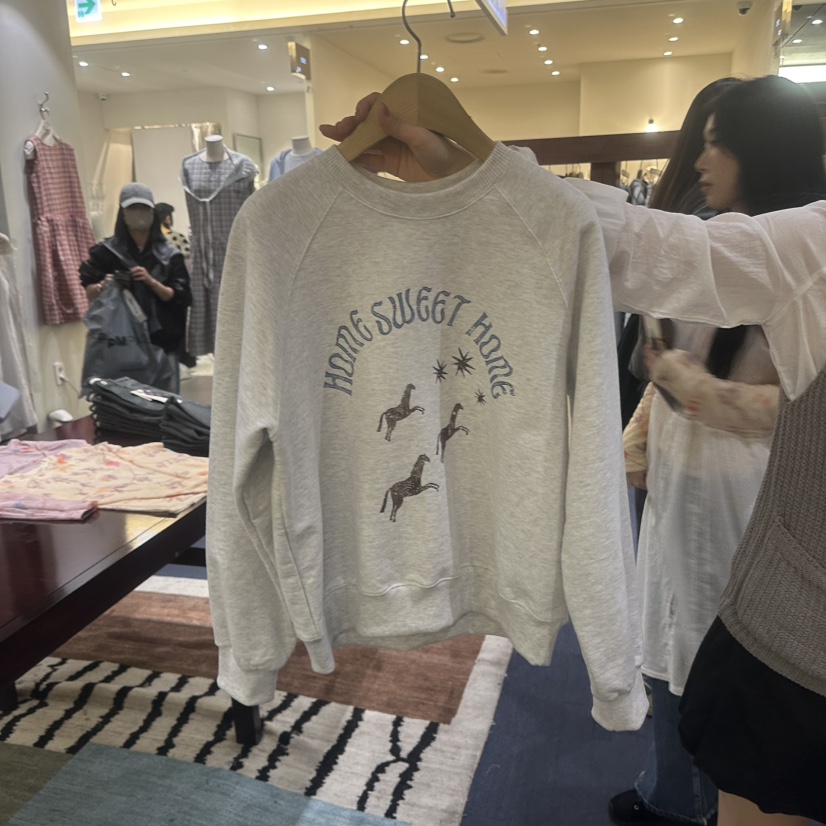 FURE韓國代購女士新品休閑時尚職業26春夏真品推薦人氣衛衣FURE衛衣圖色2