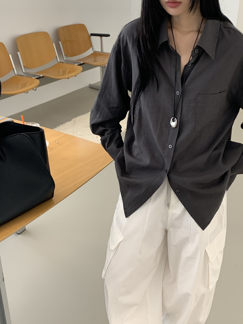 RIVER RAIN東大門實拍女裝新品時尚26春夏人氣襯衫蕾絲衫RIVER RAIN襯衫/蕾絲衫