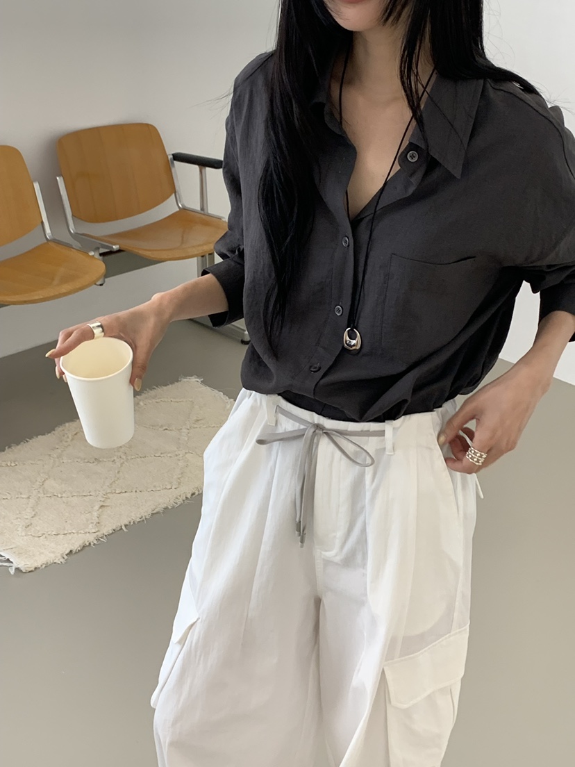 RIVER RAIN東大門實拍女裝新品時尚26春夏人氣襯衫蕾絲衫RIVER RAIN襯衫/蕾絲衫