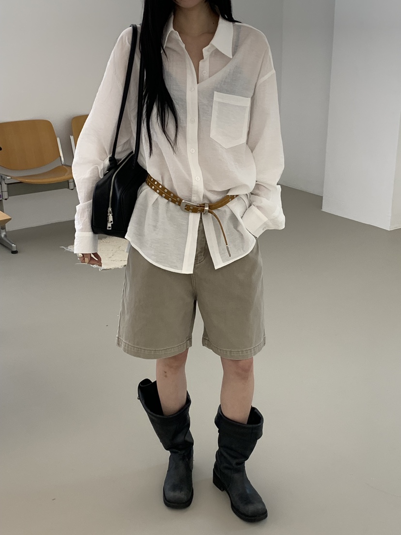 RIVER RAIN東大門實拍女裝新品時尚26春夏人氣襯衫蕾絲衫RIVER RAIN襯衫/蕾絲衫