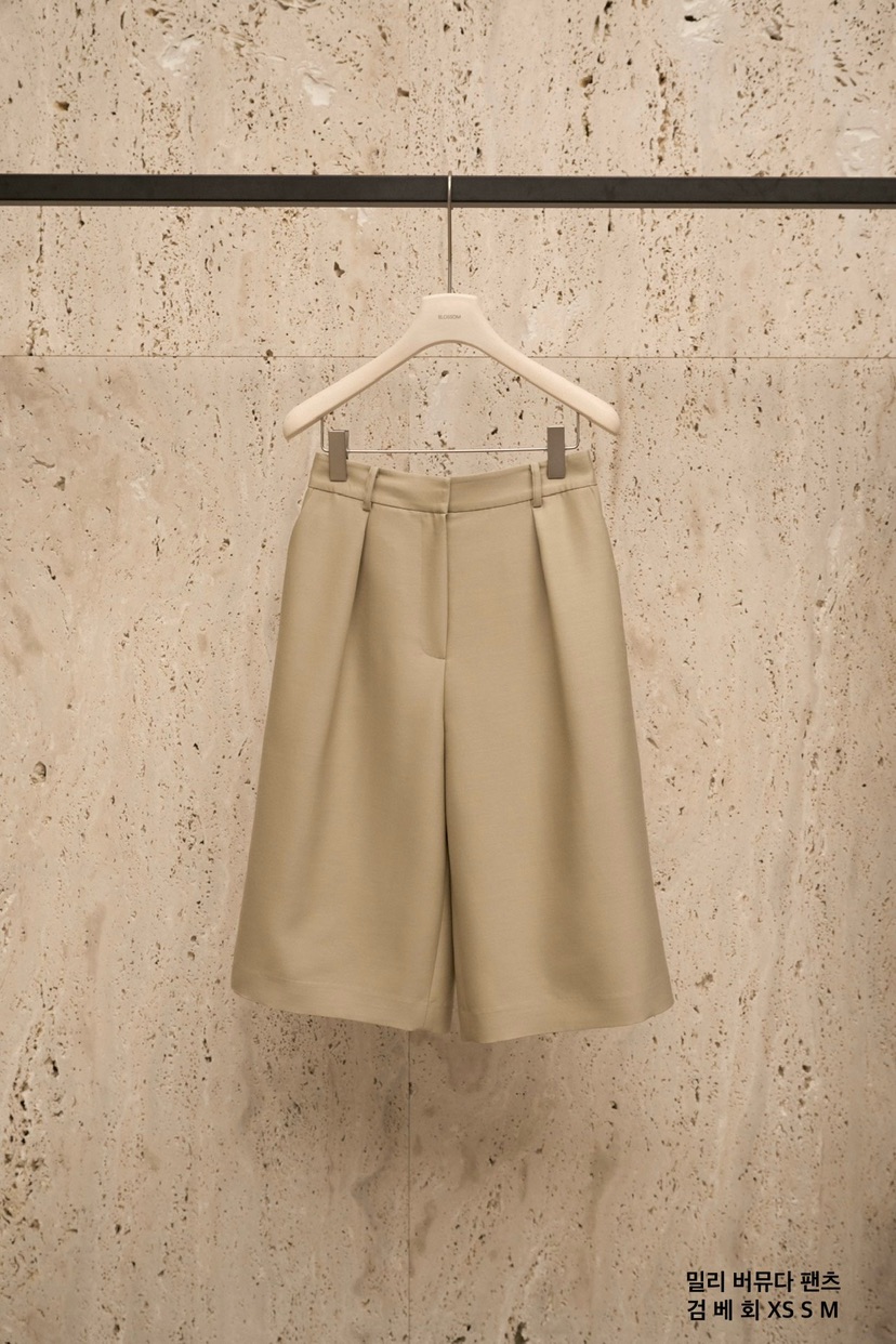 BLOSSOM東大門代購女士新款熱賣人氣26春夏推薦真品時尚短褲BLOSSOM短褲圖色2