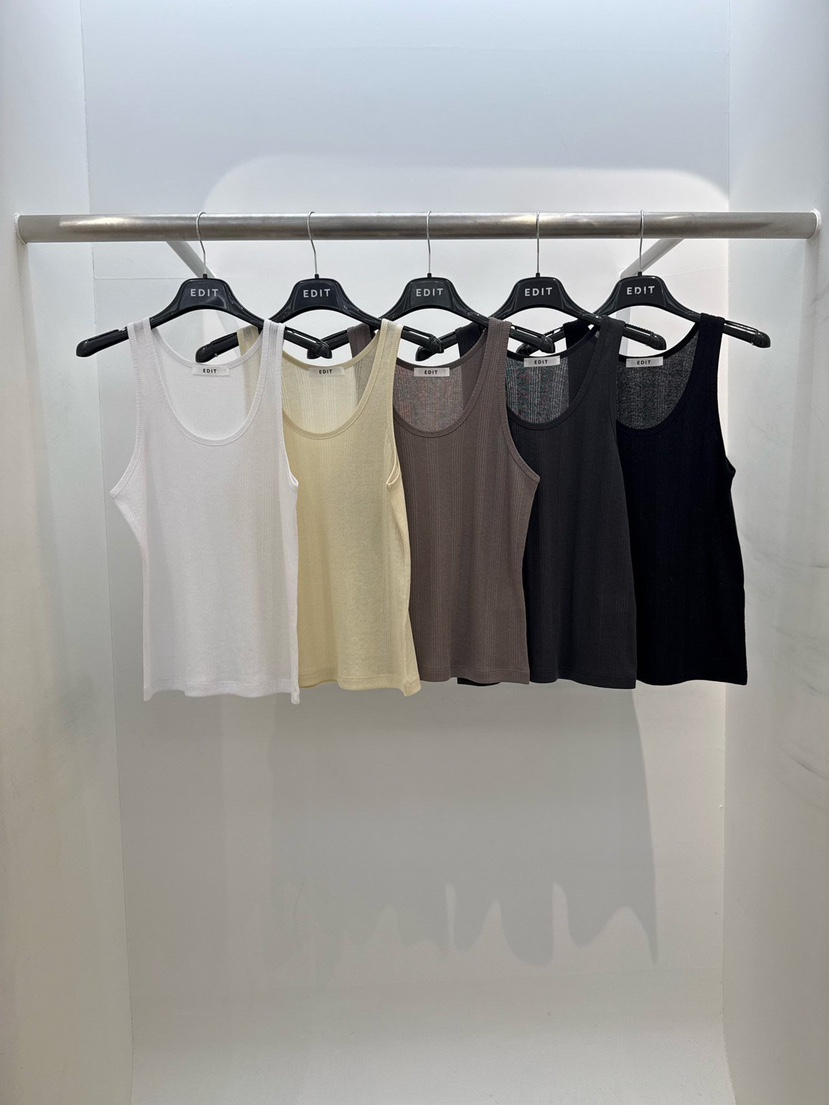EDIT韓國代購女士新品職業真品熱賣推薦時尚26春夏吊帶背心EDIT吊帶/背心