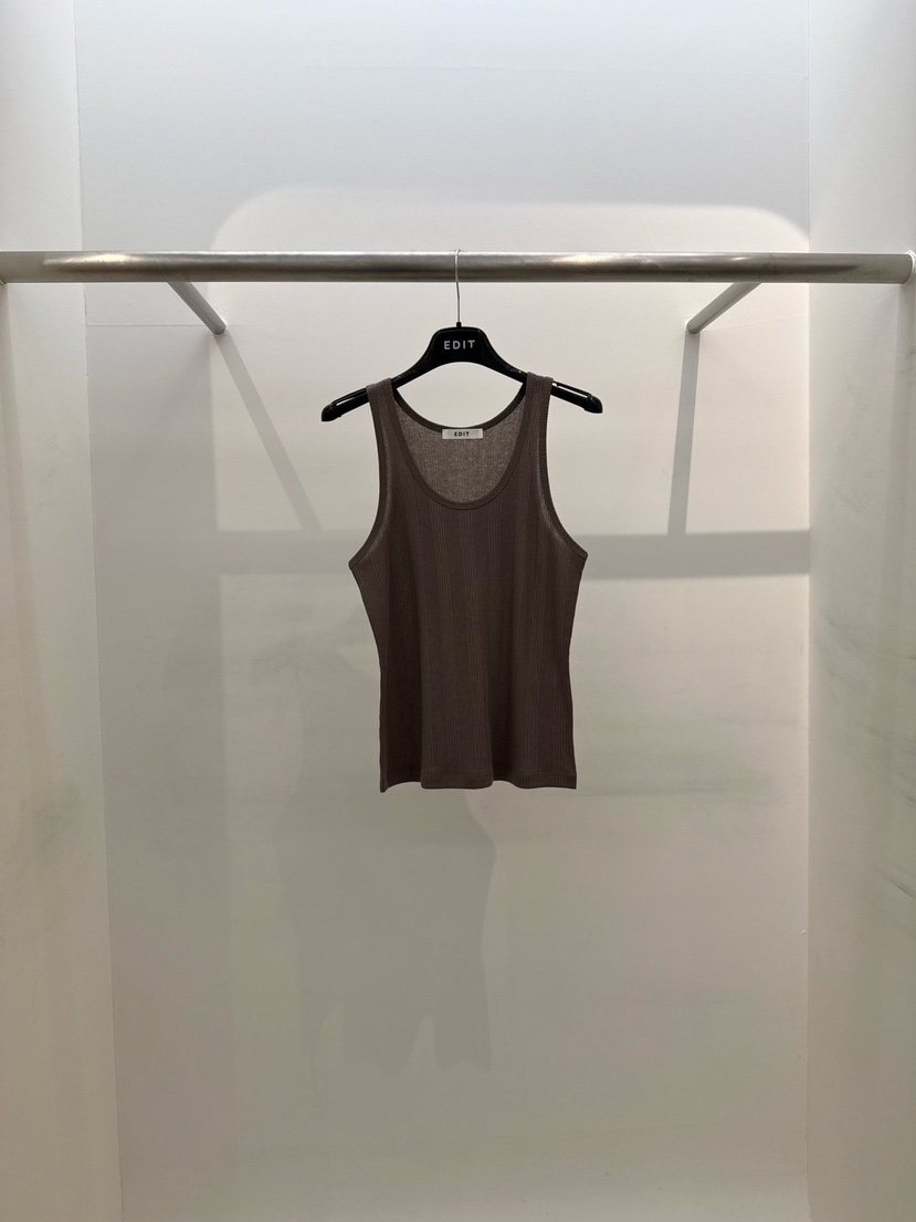 EDIT韓國代購女士新品職業真品熱賣推薦時尚26春夏吊帶背心EDIT吊帶/背心圖色3咖色