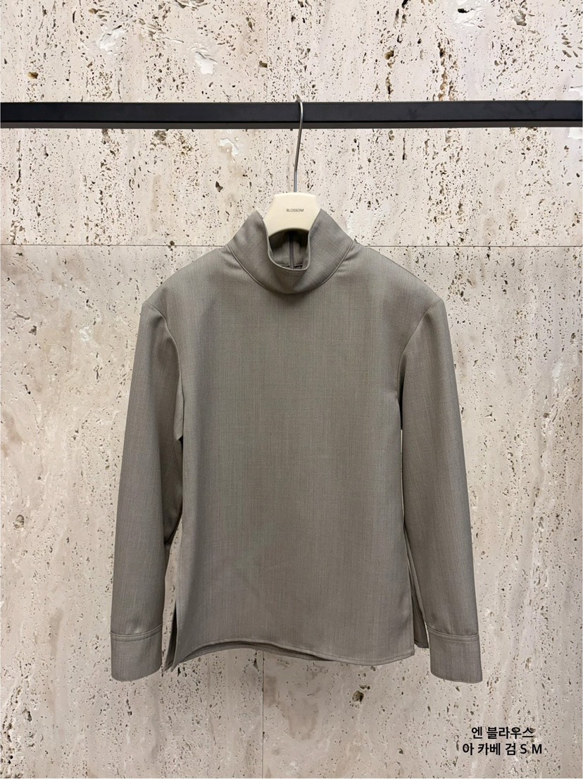 BLOSSOM東大門直郵女裝新款推薦職業時尚真品26春夏襯衫蕾絲衫BLOSSOM襯衫/蕾絲衫圖色1