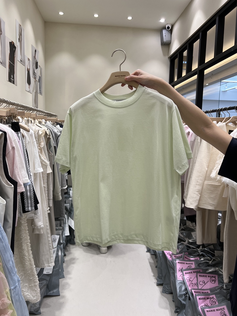 MARIE MARIE東大門代購女士新品真品熱賣26春夏休閑推薦T恤MARIE MARIET恤圖色4