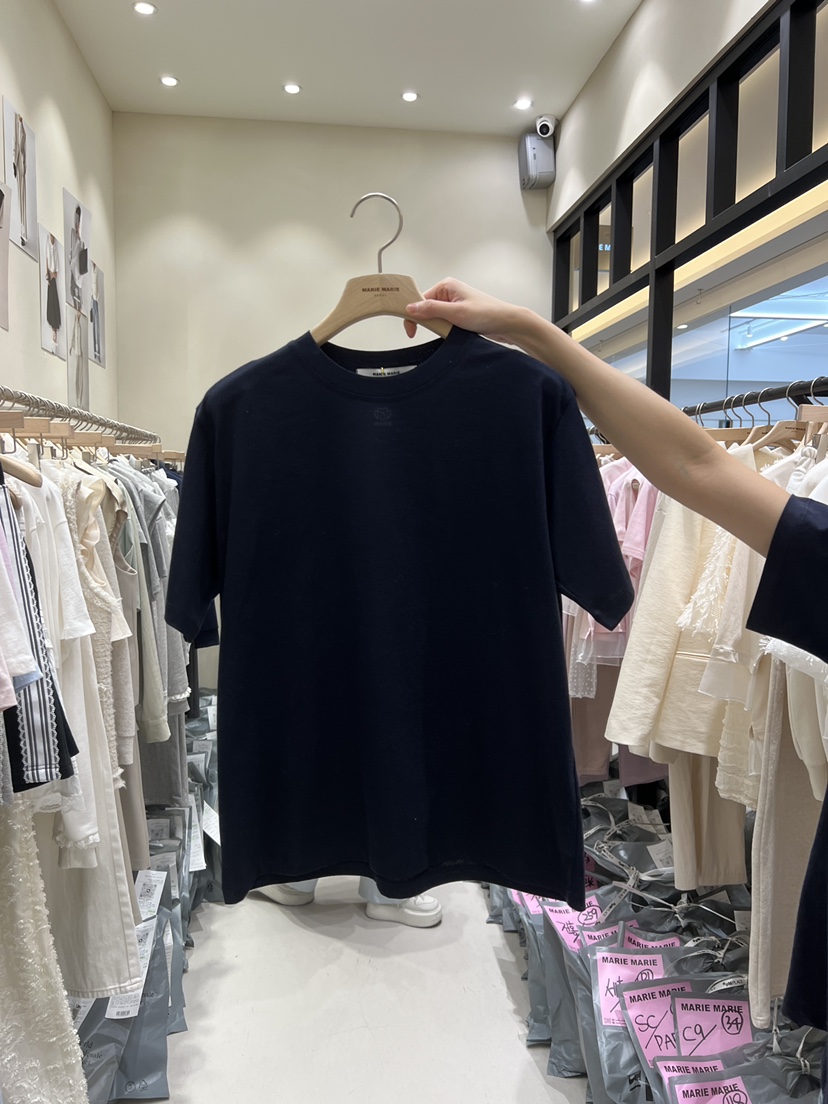 MARIE MARIE東大門代購女士新品真品熱賣26春夏休閑推薦T恤MARIE MARIET恤圖色5