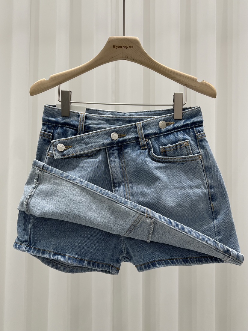 IF YOU SAY SO/PLUM-Q東大門代購女士新品時尚裙褲紐扣IF YOU SAY SO/PLUM-Q裙褲