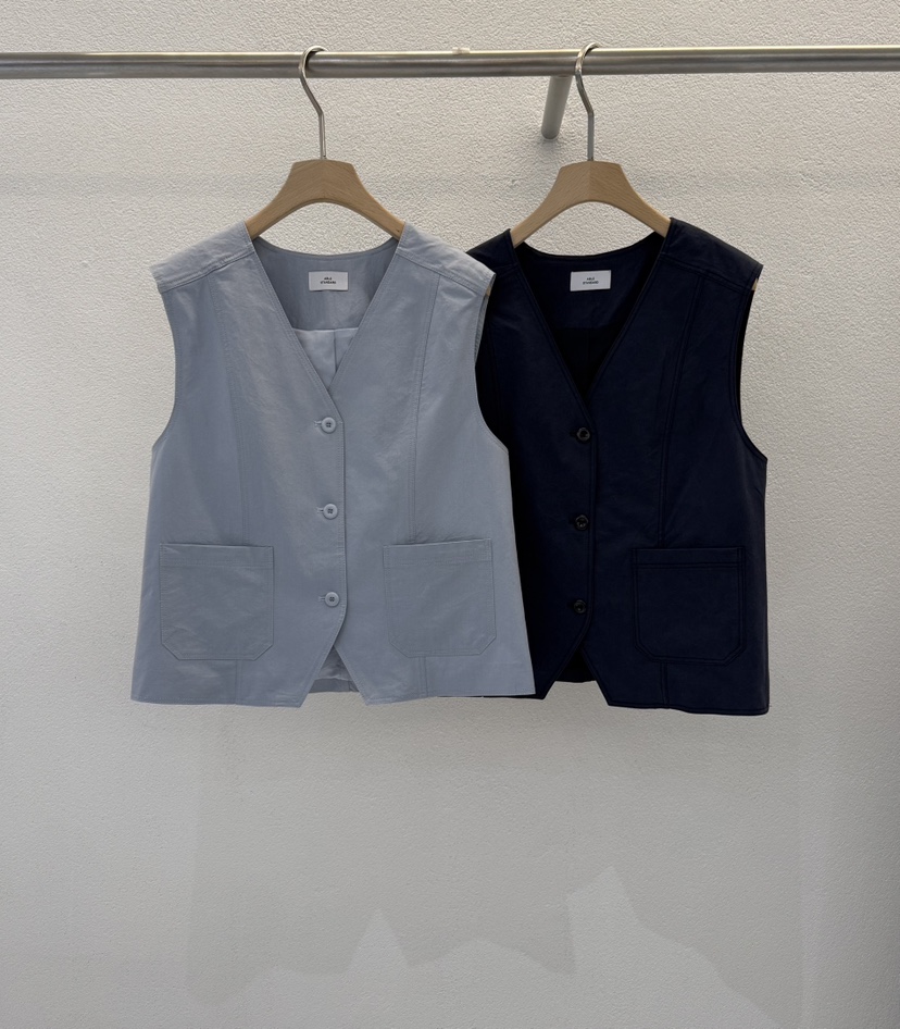 ABLERING韓國代購女士新款時尚推薦熱賣26春夏職業休閑馬甲ABLE STANDARD/ABLERING馬甲