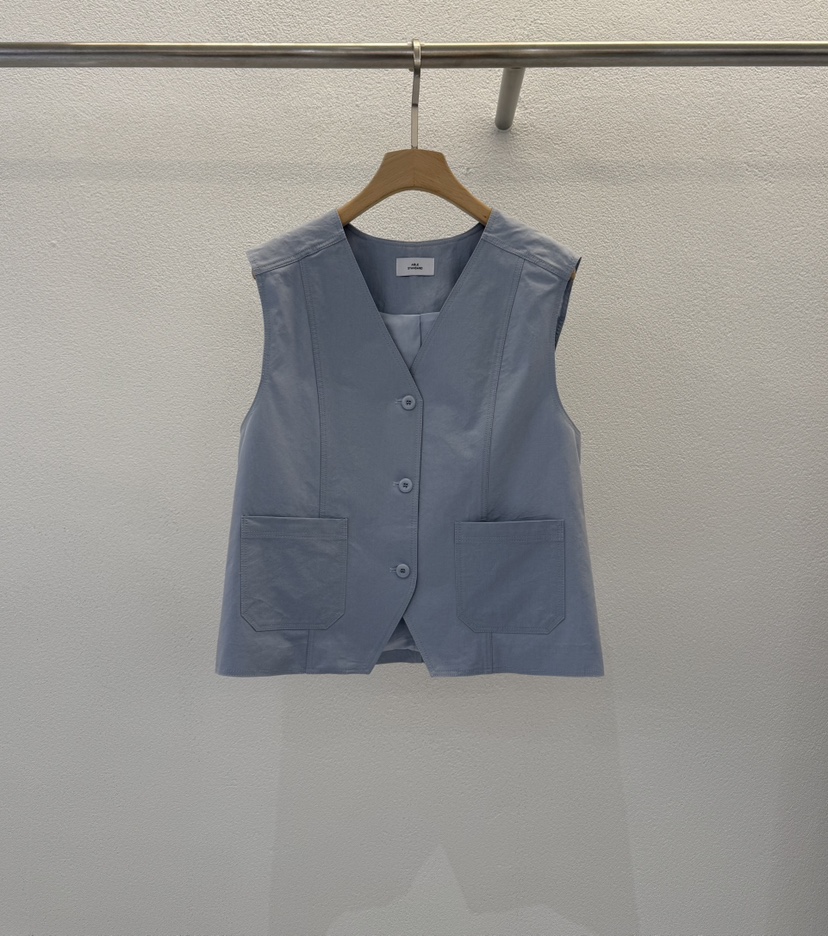 ABLERING韓國代購女士新款時尚推薦熱賣26春夏職業休閑馬甲ABLE STANDARD/ABLERING馬甲圖色1