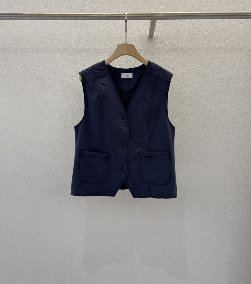 ABLERING韓國代購女士新款時尚推薦熱賣26春夏職業休閑馬甲ABLE STANDARD/ABLERING馬甲圖色2