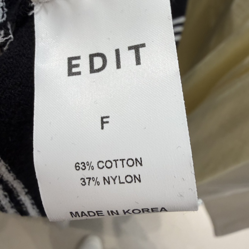 EDIT韓國直郵女士新品人氣推薦職業真品熱賣26春夏休閑T恤EDITT恤