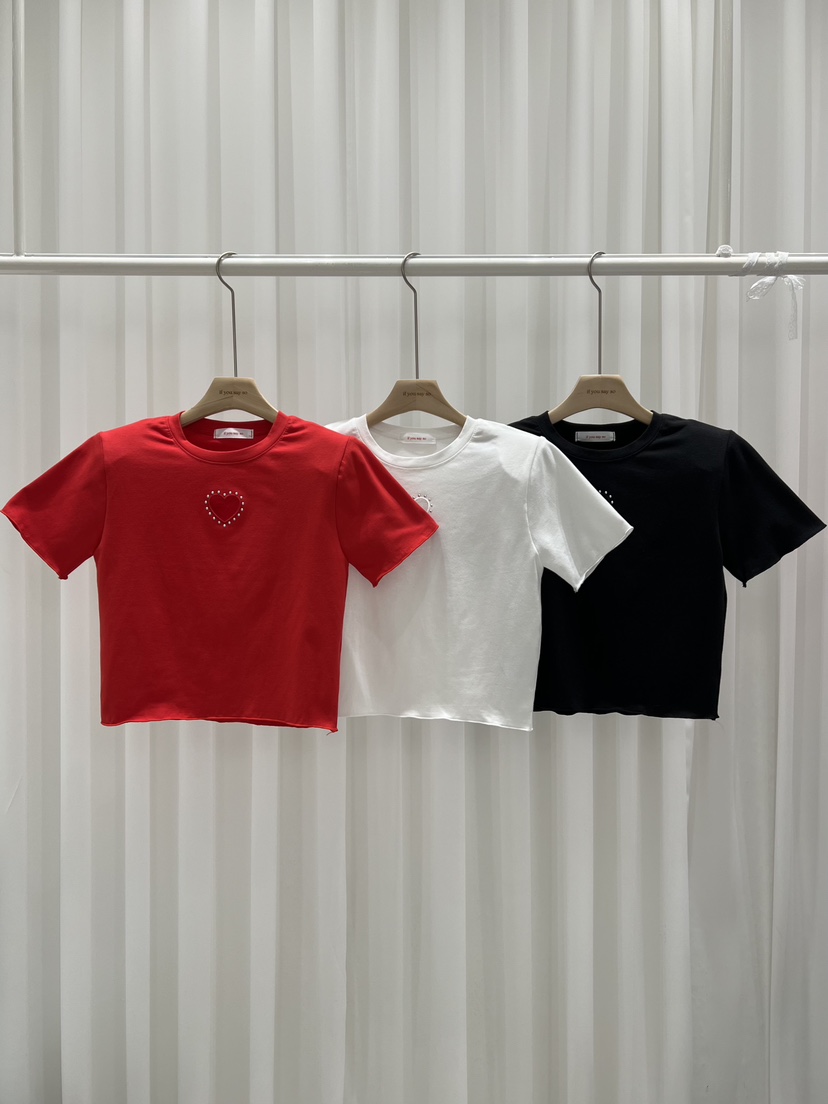 IF YOU SAY SO/PLUM-Q韓國直郵女裝新款休閑職業T恤IF YOU SAY SO/PLUM-QT恤