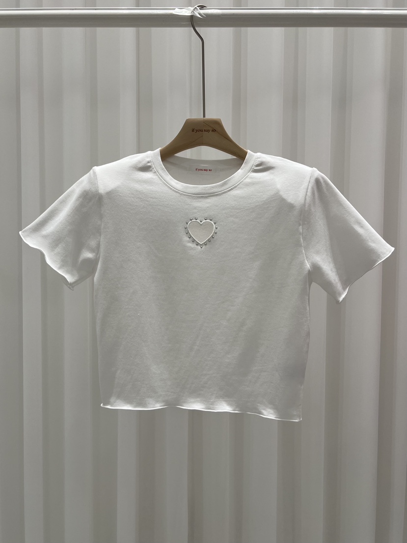 IF YOU SAY SO/PLUM-Q韓國直郵女裝新款休閑職業T恤IF YOU SAY SO/PLUM-QT恤圖色1