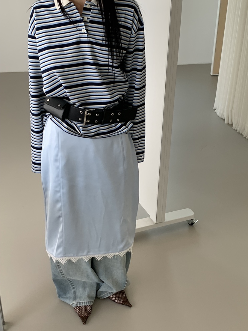 RIVER RAIN韓國直郵女士新品熱賣時尚職業真品半身裙中短裙RIVER RAIN半身裙/中短裙