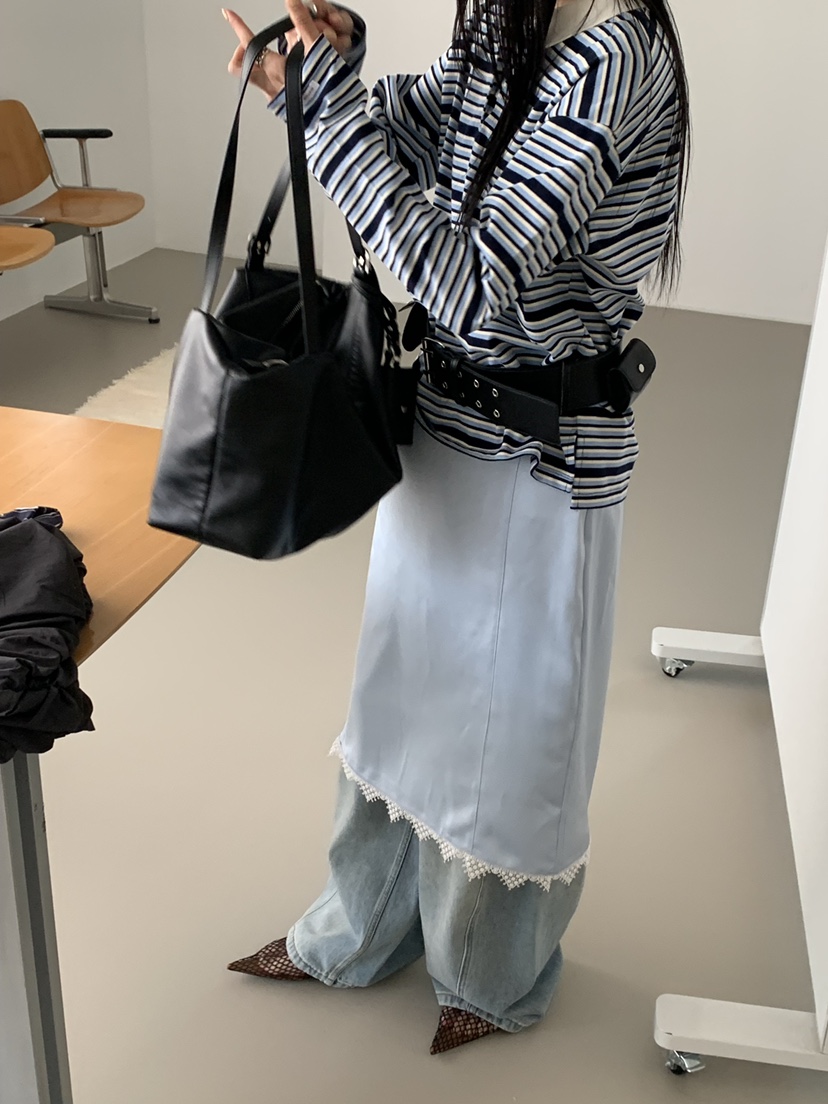 RIVER RAIN韓國直郵女士新品熱賣時尚職業真品半身裙中短裙RIVER RAIN半身裙/中短裙