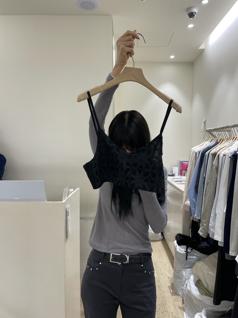 FLOWER-L東大門代購女裝新款職業人氣時尚休閑熱賣吊帶背心FLOWER-L吊帶/背心圖色2