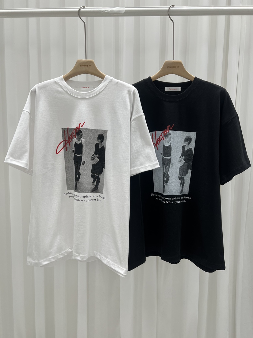 IF YOU SAY SO/PLUM-Q韓國直郵女裝新品26春夏熱賣T恤IF YOU SAY SO/PLUM-QT恤