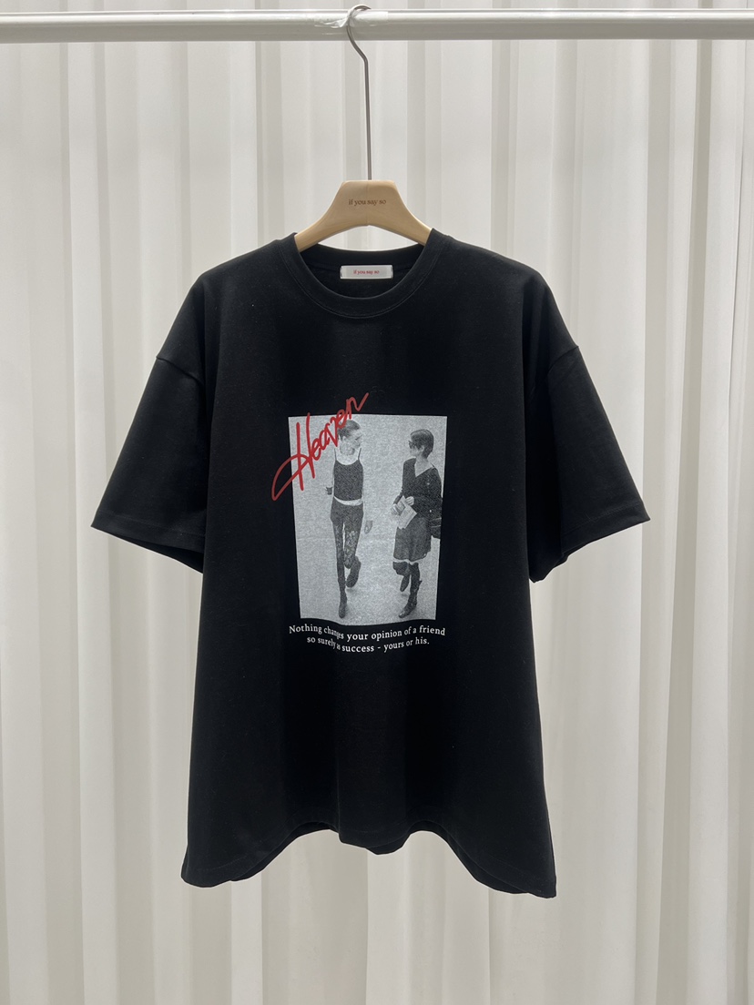 IF YOU SAY SO/PLUM-Q韓國直郵女裝新品26春夏熱賣T恤IF YOU SAY SO/PLUM-QT恤圖色2