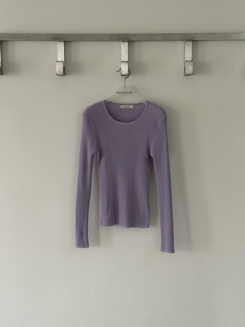 RIVER RAIN東大門實拍女裝新品真品時尚26春夏針織衫羅紋RIVER RAIN針織衫圖色3