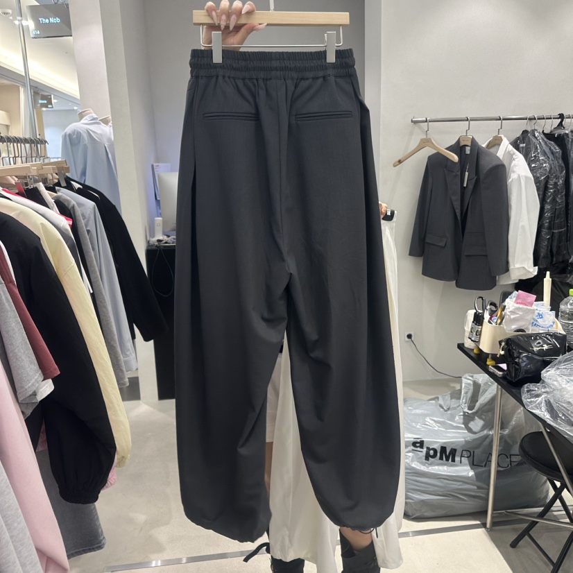 NOB韓國直郵女裝新品熱賣人氣26春夏職業推薦時尚真品休閑褲NOB休閑褲