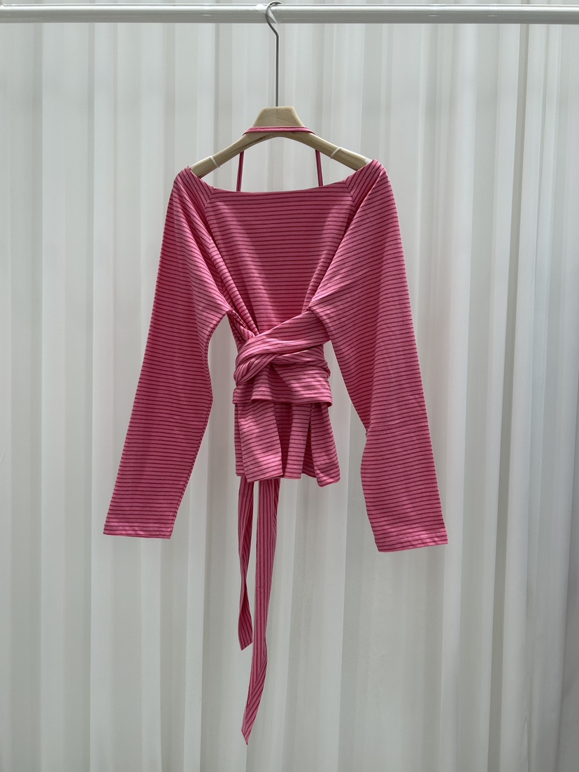 IF YOU SAY SO/PLUM-Q韓國代購女士新品休閑套裝兩件套條紋IF YOU SAY SO/PLUM-Q套裝