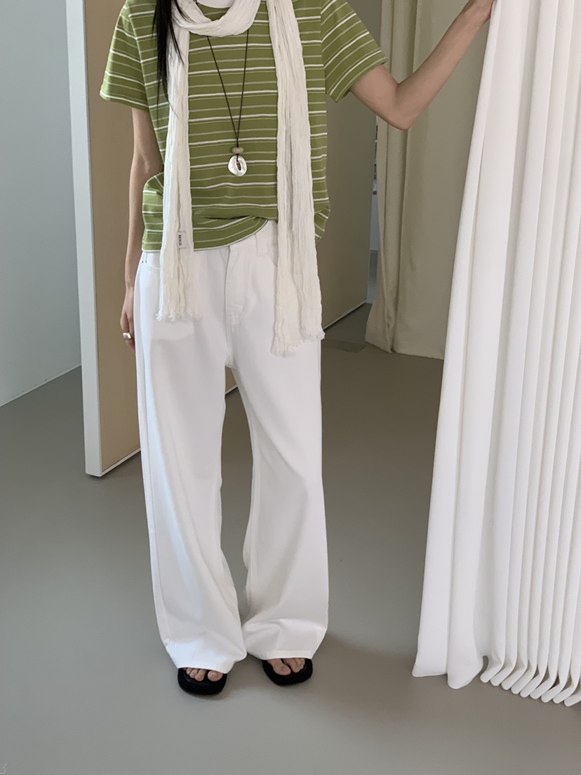 RIVER RAIN東大門代購女士新品職業時尚熱賣牛仔褲直筒牛仔RIVER RAIN牛仔褲