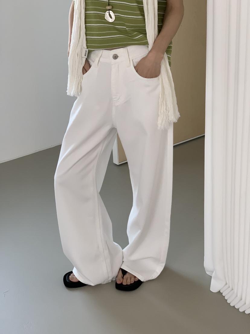 RIVER RAIN東大門代購女士新品職業時尚熱賣牛仔褲直筒牛仔RIVER RAIN牛仔褲