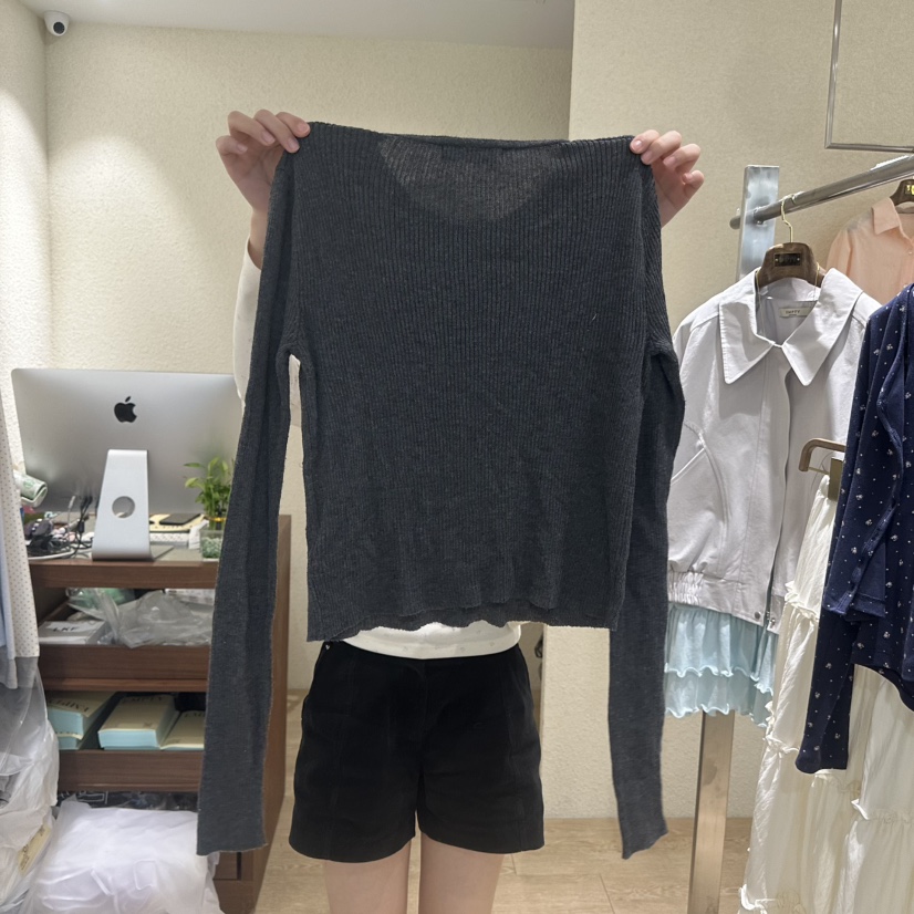 EMPTY韓國代購女裝新品熱賣職業推薦休閑人氣真品26春夏針織衫EMPTY針織衫