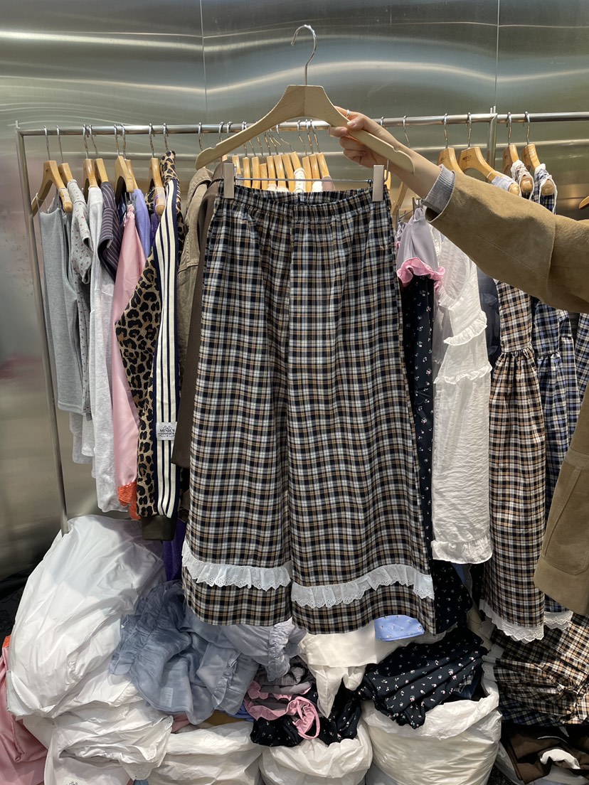 MENDL S韓國直郵女士新款26春夏人氣職業真品時尚休閑褲MENDL S休閑褲圖色1