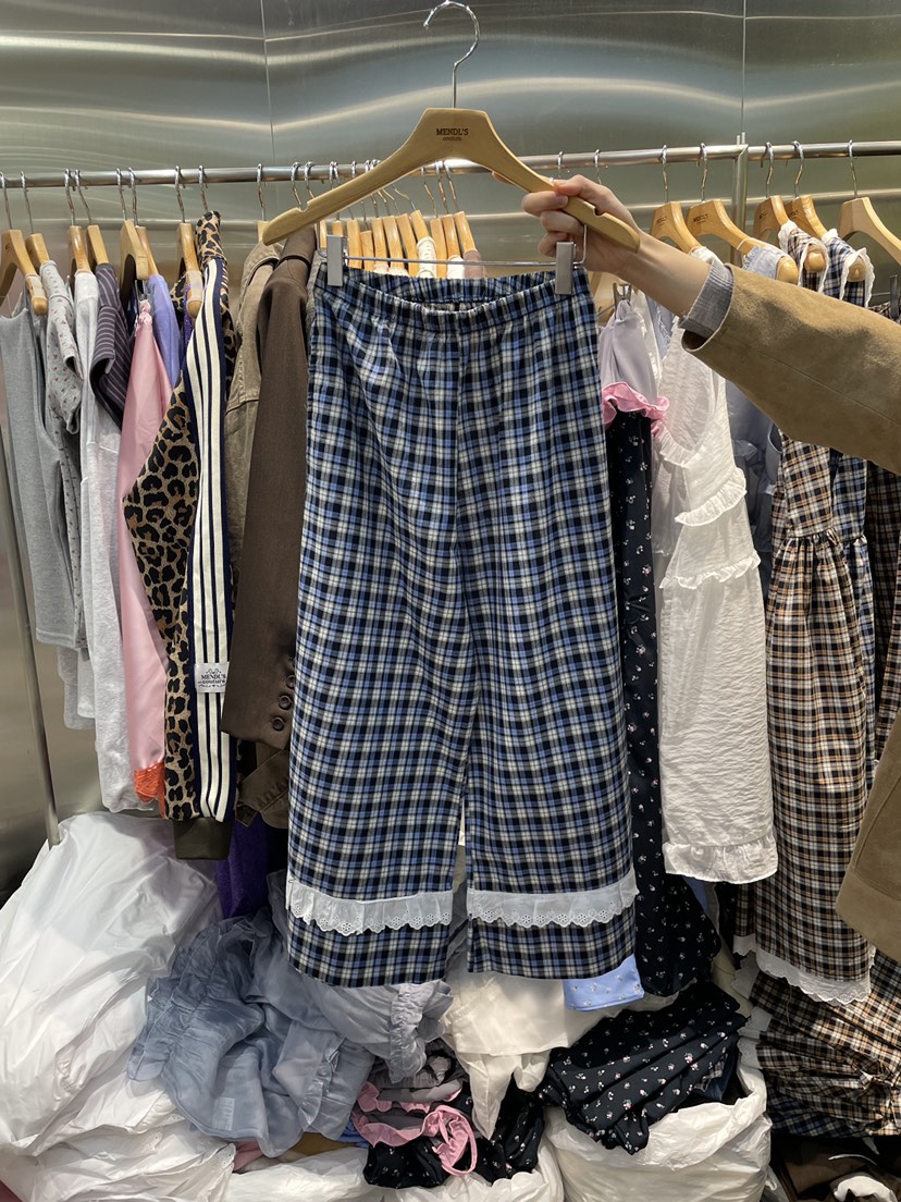 MENDL S韓國直郵女士新款26春夏人氣職業真品時尚休閑褲MENDL S休閑褲圖色2