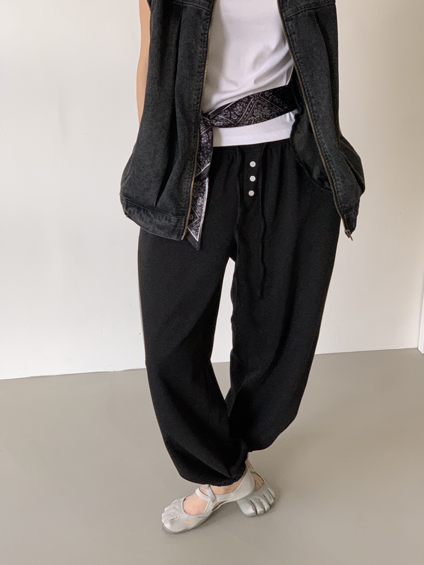 RIVER RAIN韓國代購女士新款26春夏休閑真品人氣職業休閑褲RIVER RAIN休閑褲