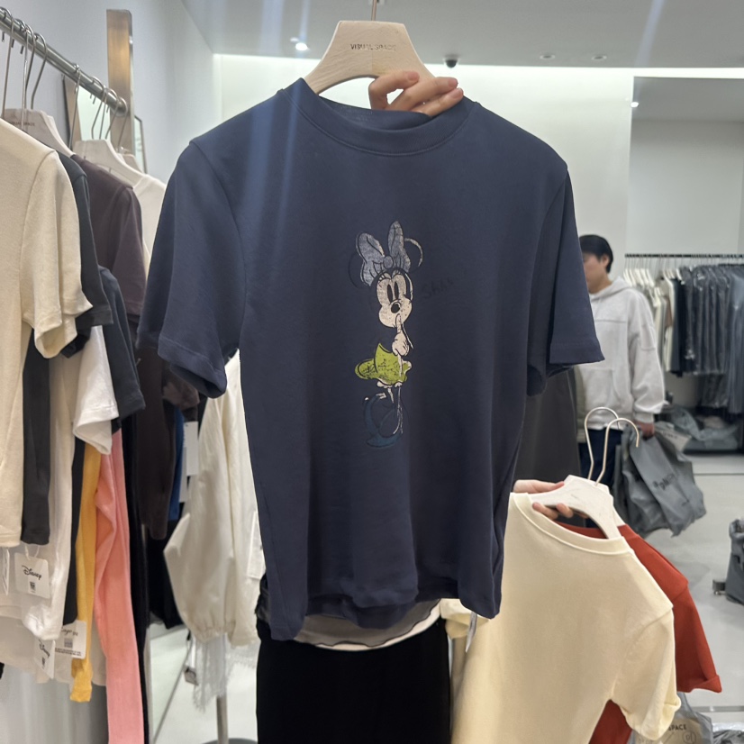 VISUAL SPACE/PAGE92/FLEISCHER東大門代購女士新款休閑T恤VISUAL SPACE/PAGE92/FLEISCHERT恤圖色3